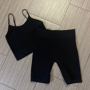 Biker Shorts Set